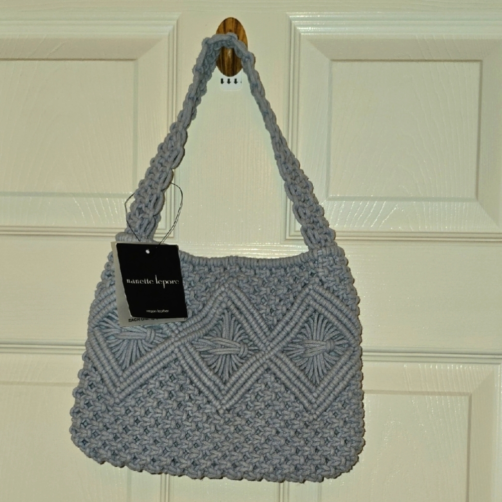 NWT Womens Nanette Lepore Artisan Made Handbag